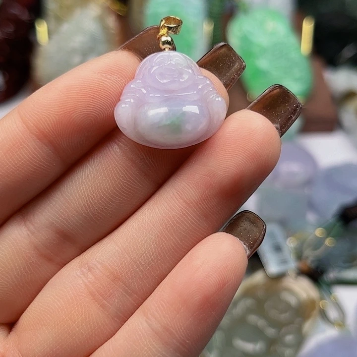 翡翠未镶嵌颈饰挂件