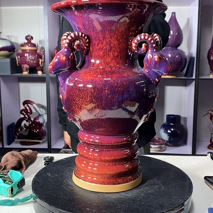 瓷片中国神垕精品钧瓷
