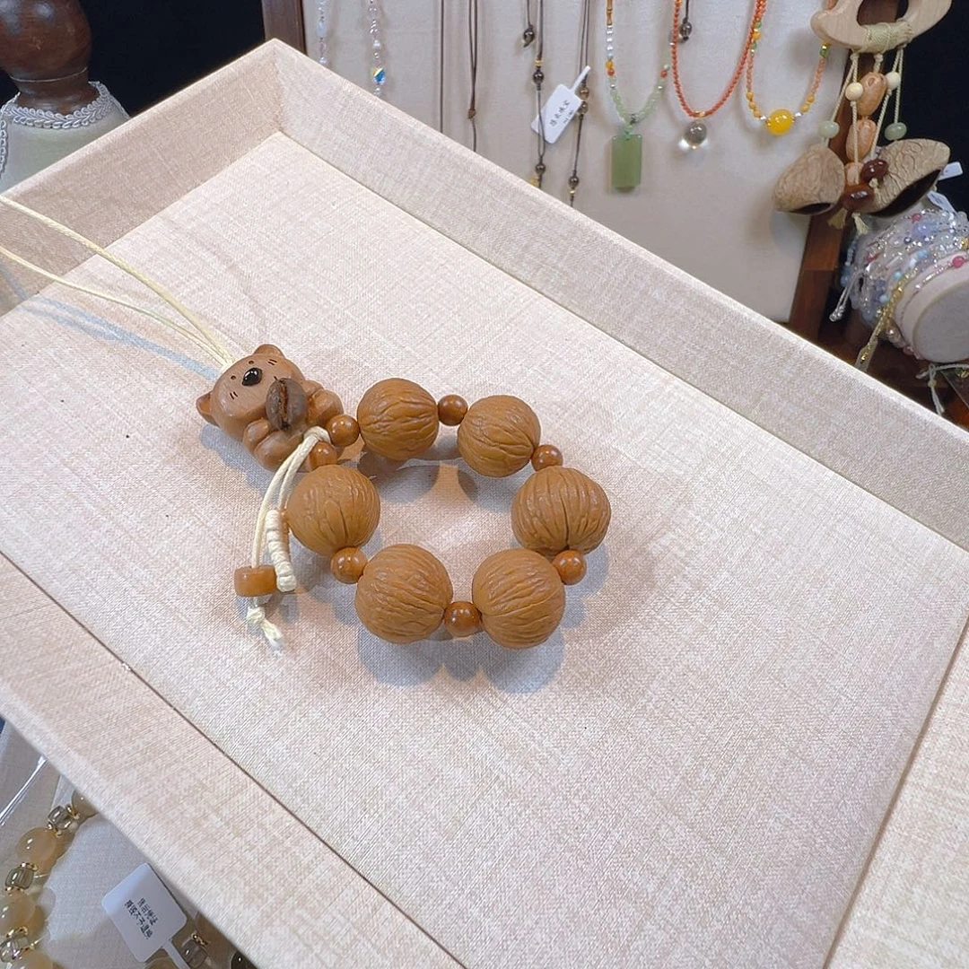 手链未镶嵌水晶猴头挂件