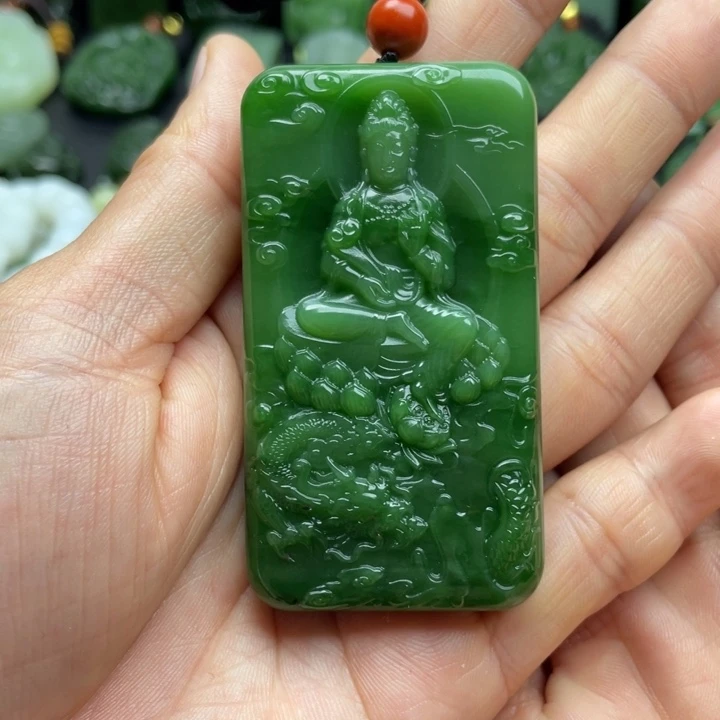 和田玉（碧玉）未镶嵌颈饰