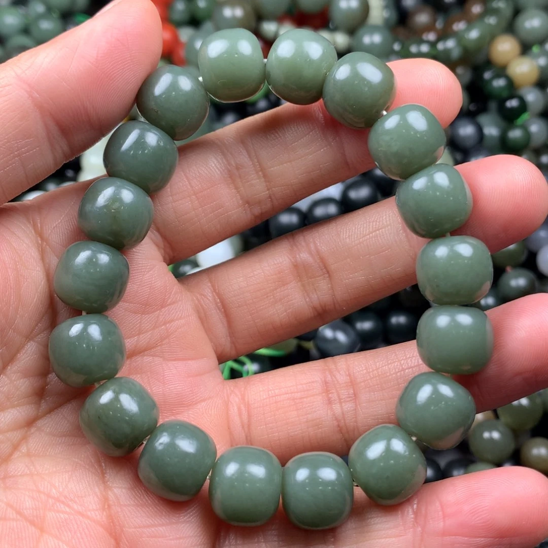 和田玉手链未镶嵌