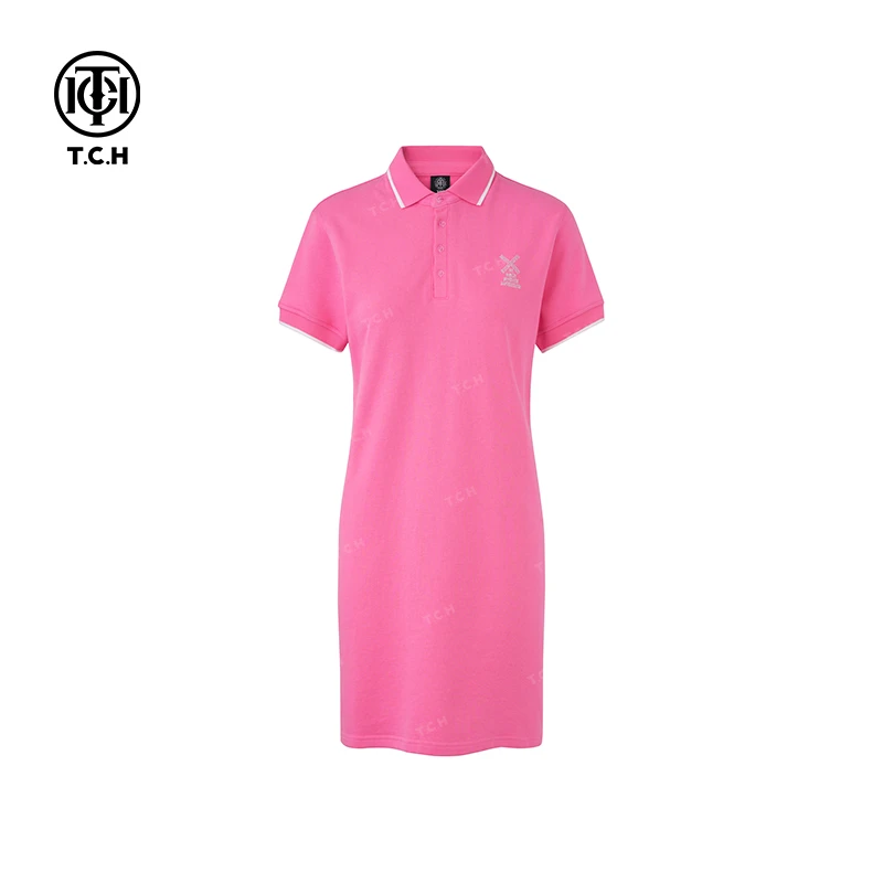 TCH-TCH25年时尚重工洋气夏季烫钻连衣裙T69B30E6012