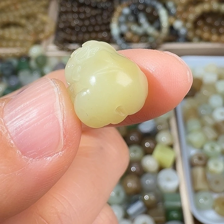 和田玉未镶嵌颈饰1314