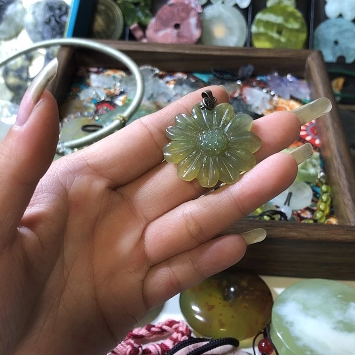未镶嵌岫玉岫玉挂件