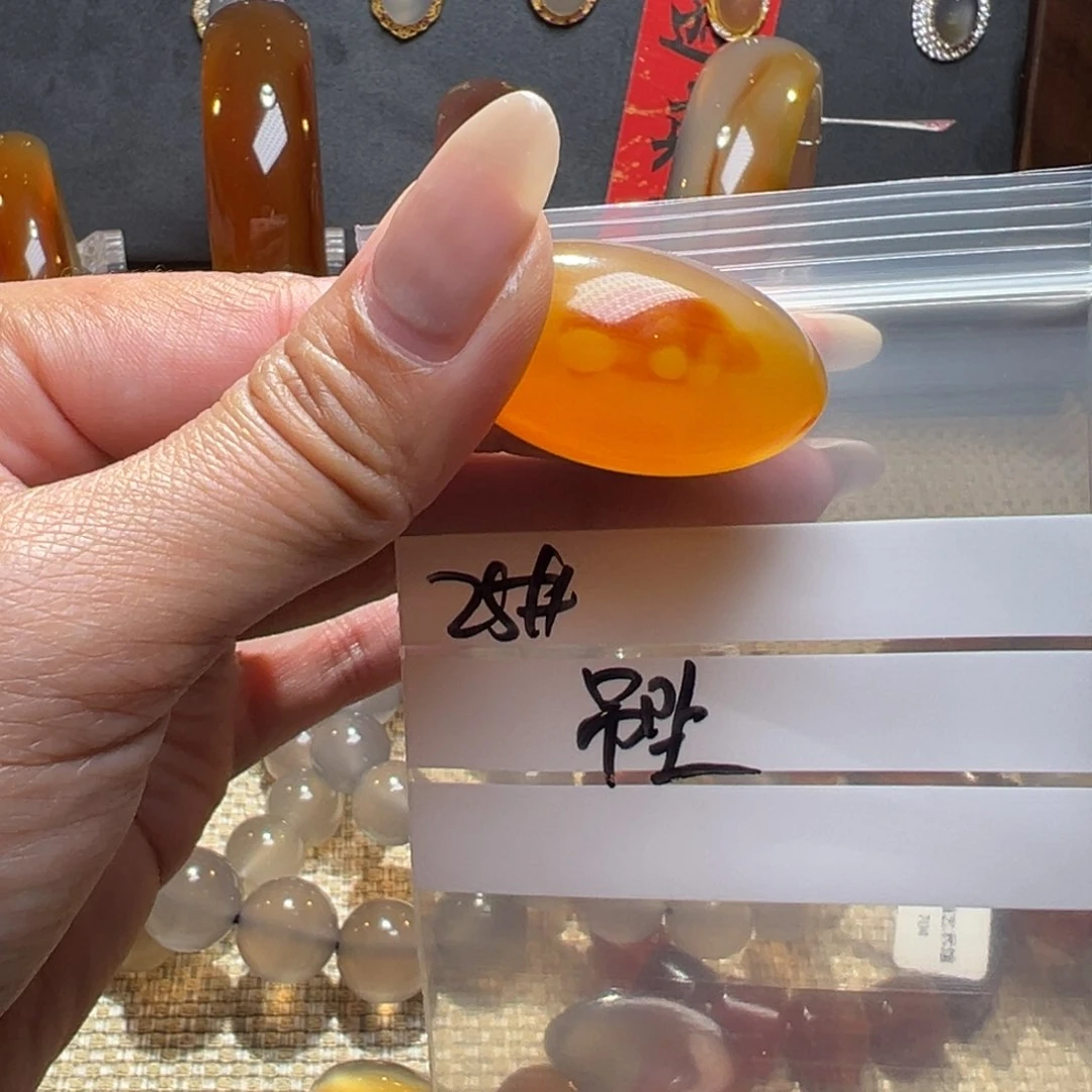 玛瑙/玉髓颈饰合金春***民25