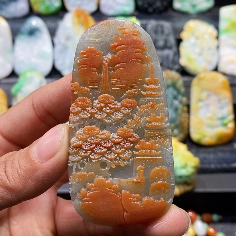 【闪购商品】定制翡翠未镶嵌翡翠A货一物一证