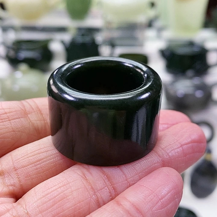 未镶嵌和田玉挂件扳指圈号22.2