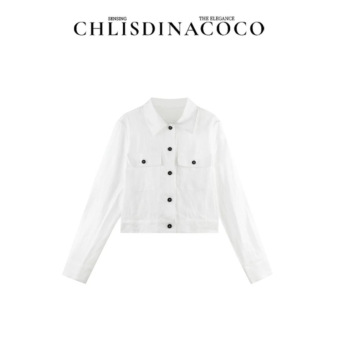 |热情洋溢|高定“100亚麻”高级休闲百搭衬衫CO25CS18063