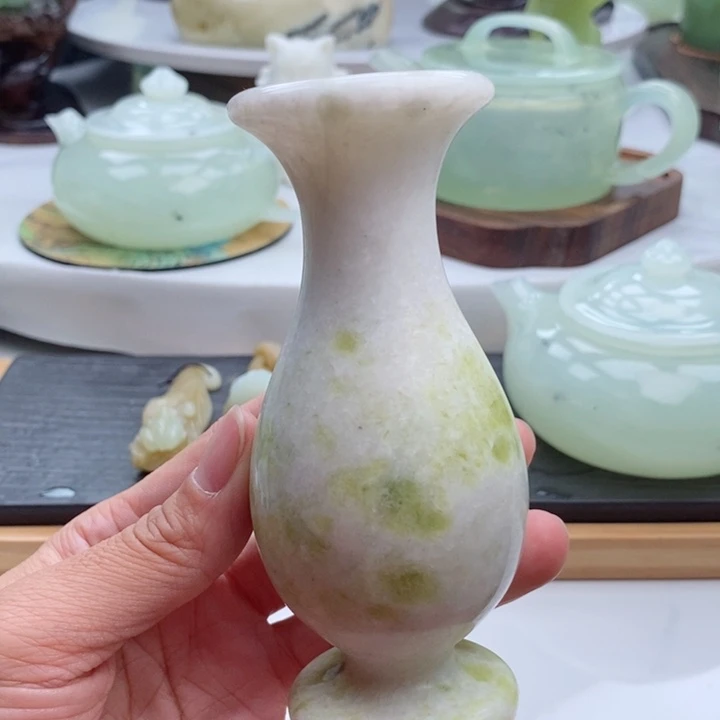 岫玉四大名玉摆件未镶嵌