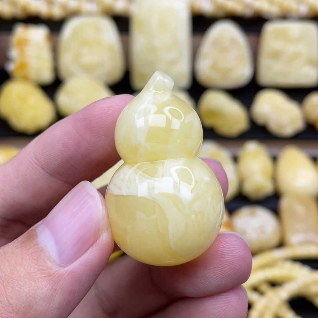 裸石琥珀未镶嵌琥珀蜜蜡