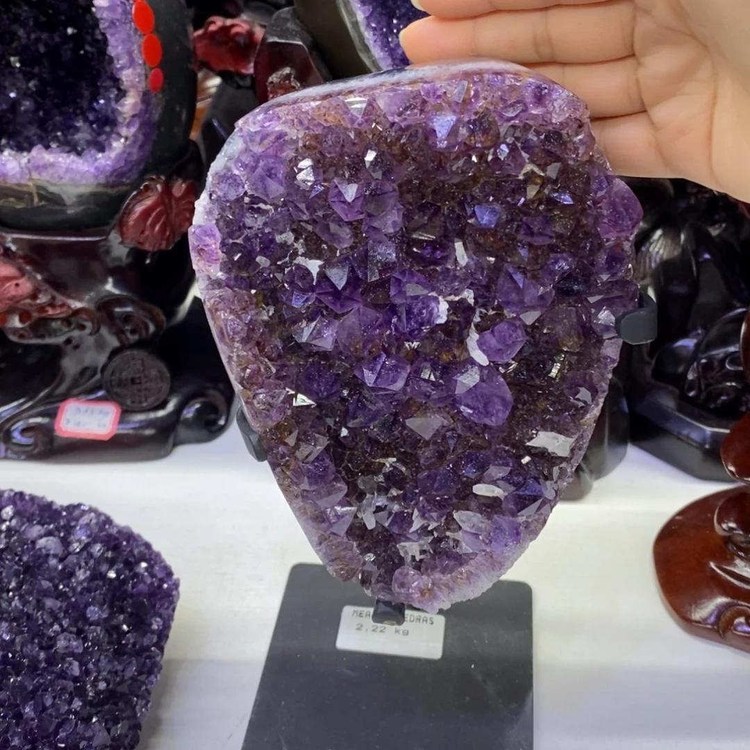 大型摆件（非配饰）未镶嵌紫晶莹