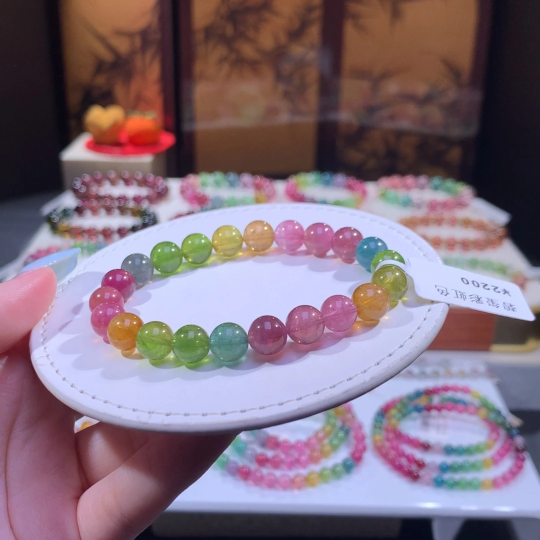 未镶嵌手链碧玺碧玺