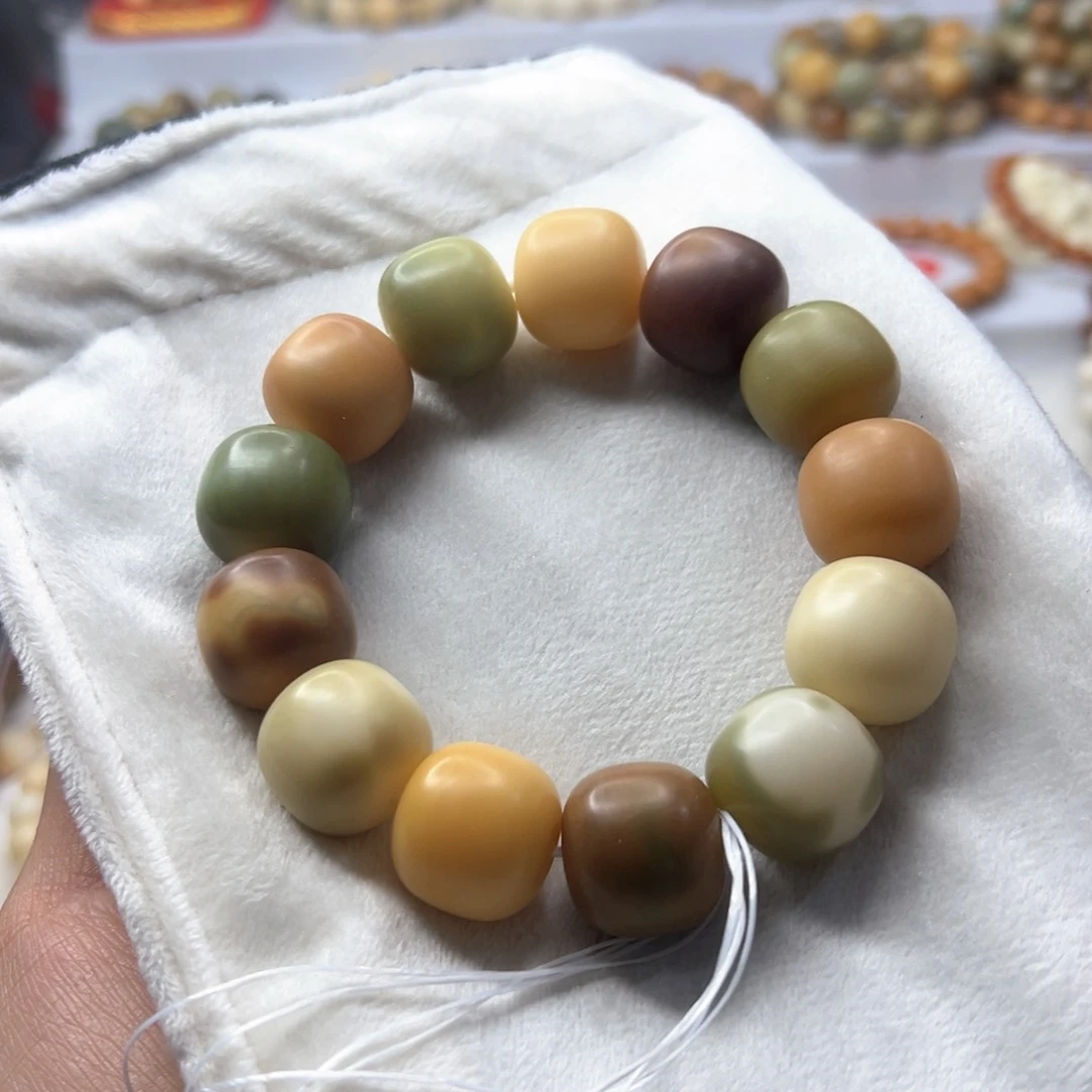 菩提根/象牙果手串小*月纯手工