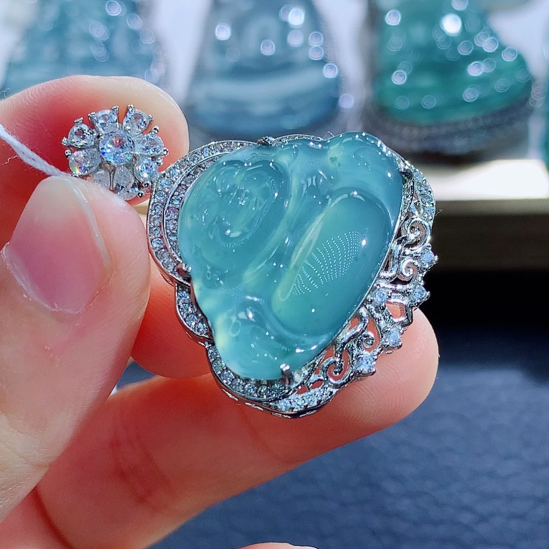 未镶嵌挂件翡翠翡翠