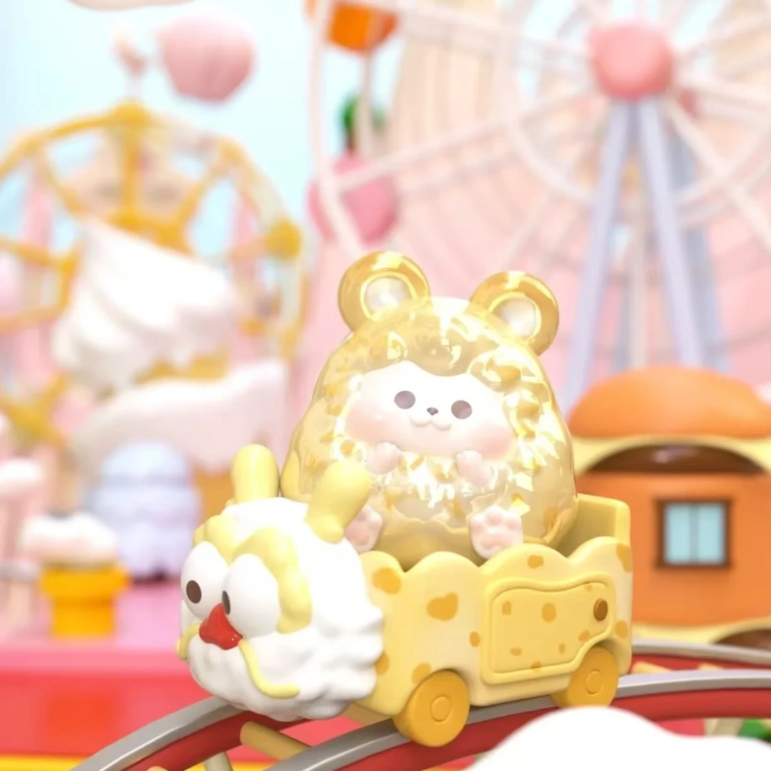 Suplay嘿粉儿好运龙龙小火车迷你盲袋潮玩萌粒创意盲盒礼物