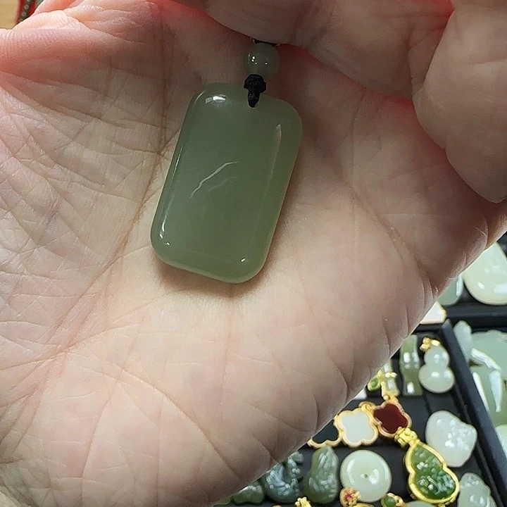 吊坠(不含链)未镶嵌和田玉