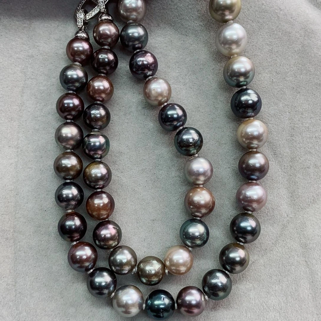 项链未镶嵌海水珍珠8-10