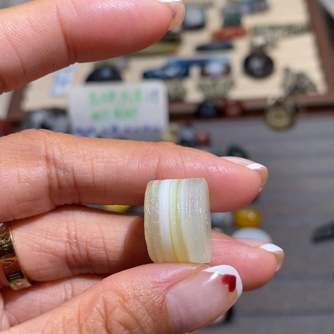 左***叶玛瑙/玉髓未镶嵌手链