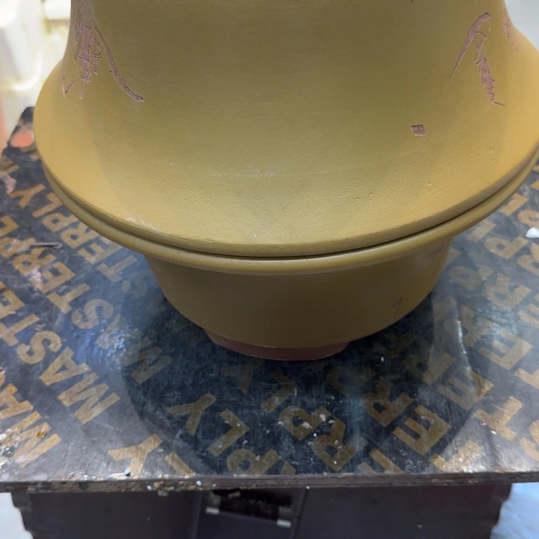 紫砂花盆口径23.10口径