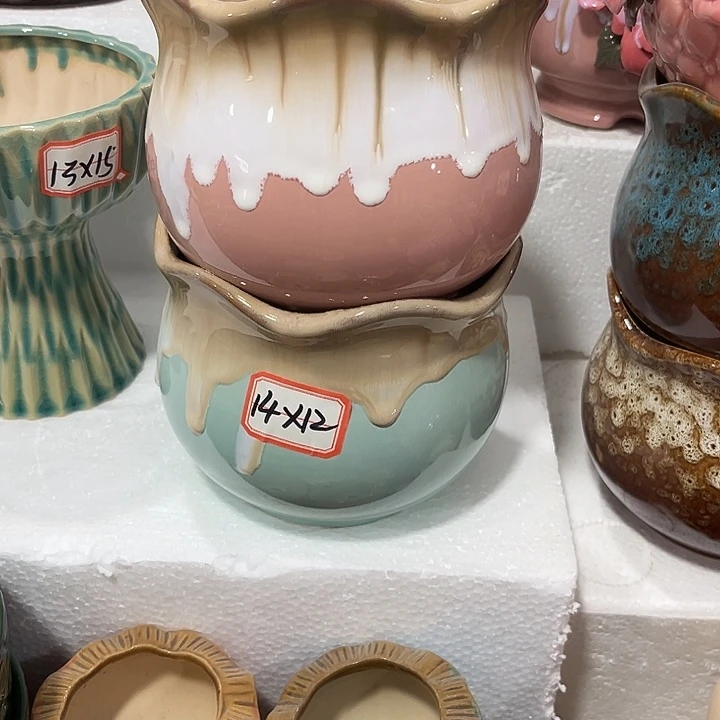 陶瓷花盆全场10包邮