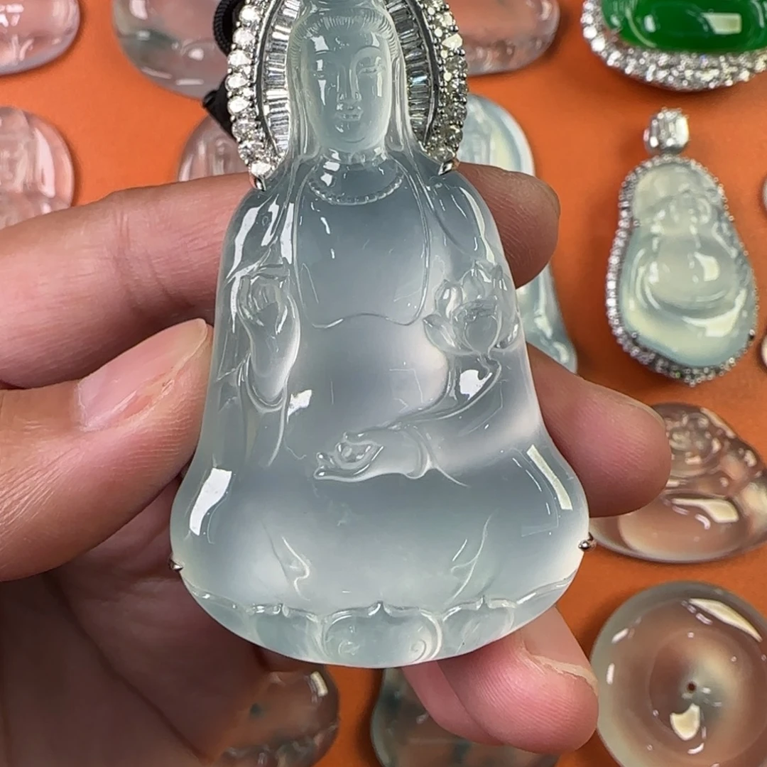 定制翡翠未镶嵌天然