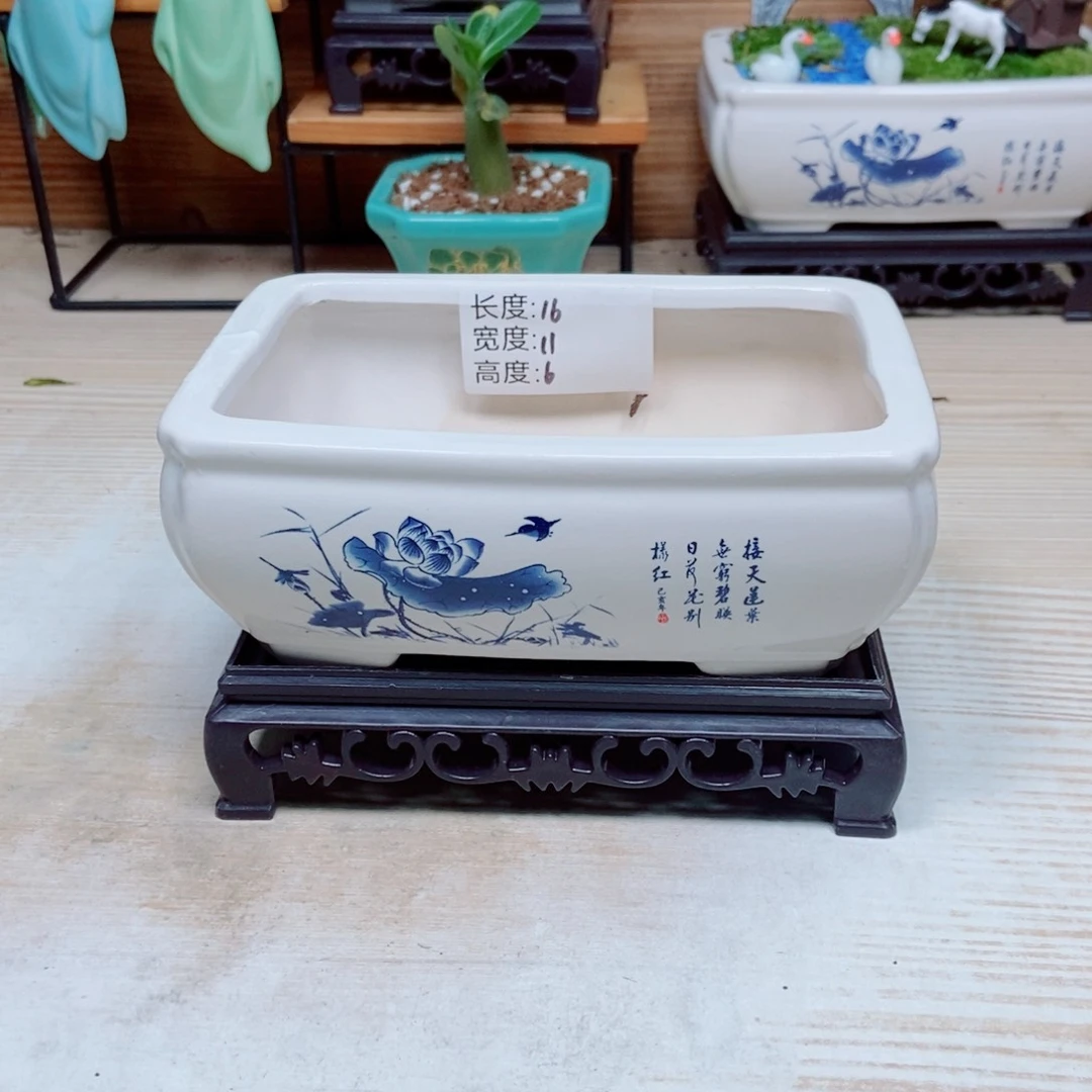 瓷片陶瓷花盆陶瓷艺术