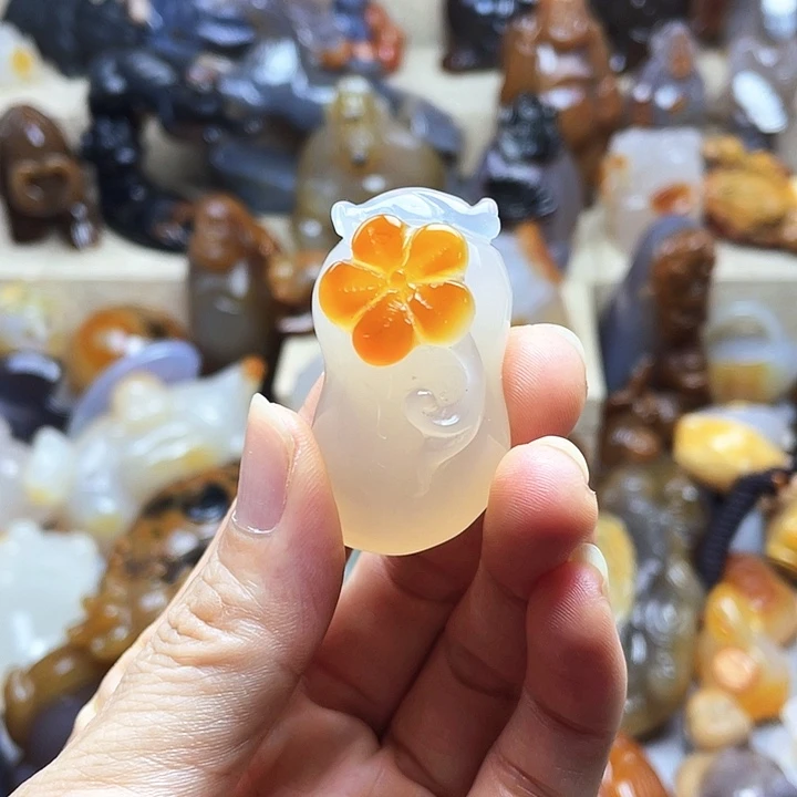 玛瑙/玉髓饰品未镶嵌