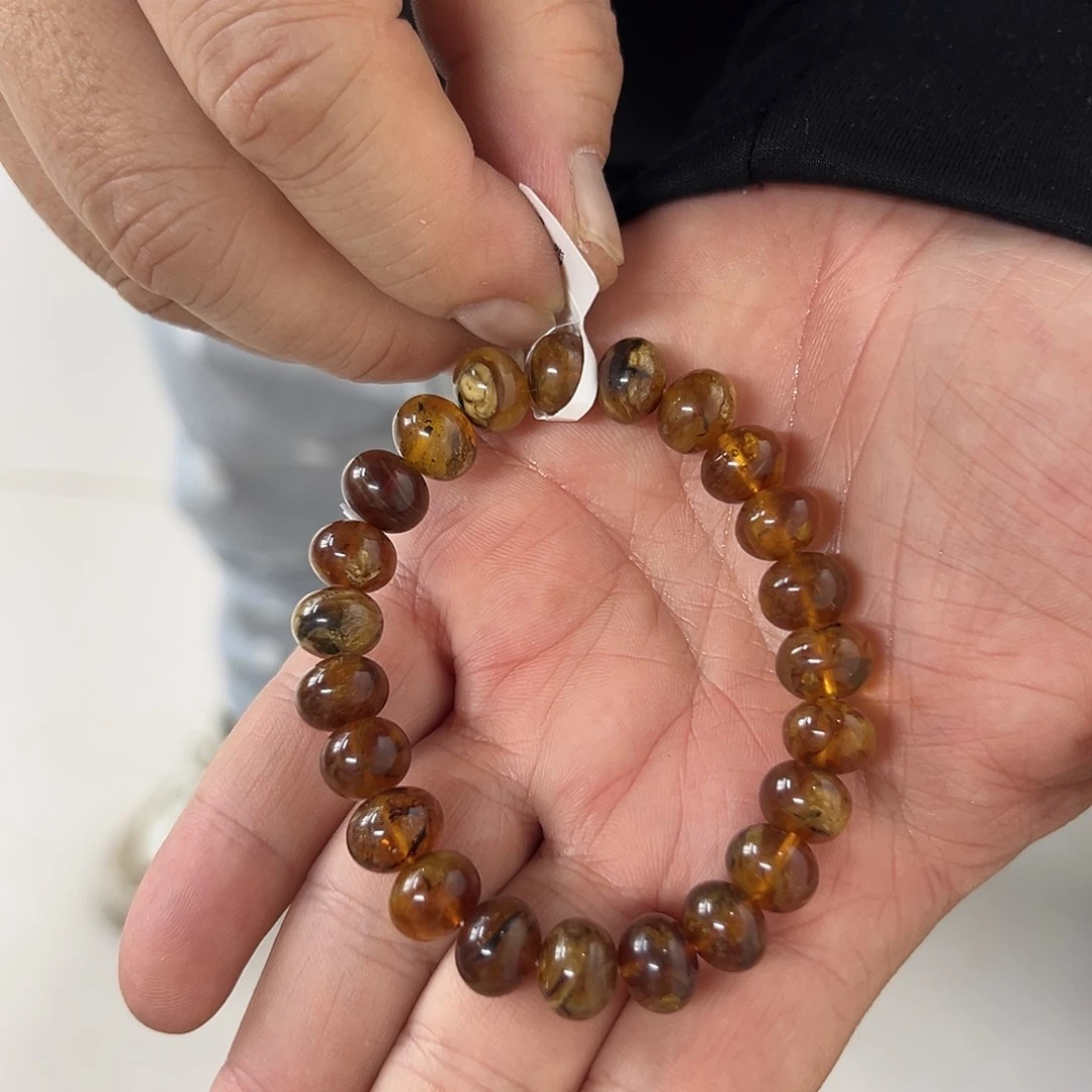 裸石琥珀未镶嵌10m4-12q