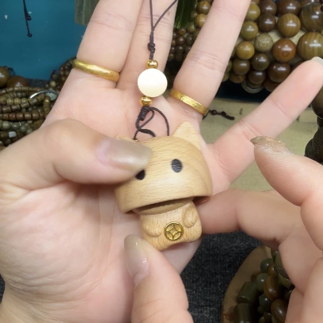 维腊木（绿檀）无事牌