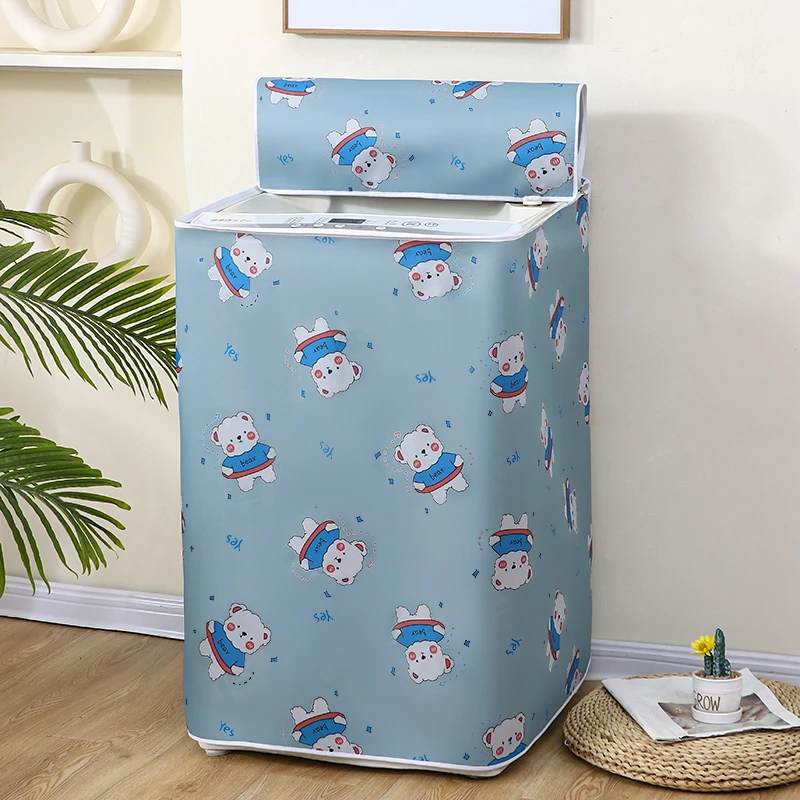 洗衣机罩波轮上开盖全自动防水防晒套盖布防尘海尔美的小天鹅通用