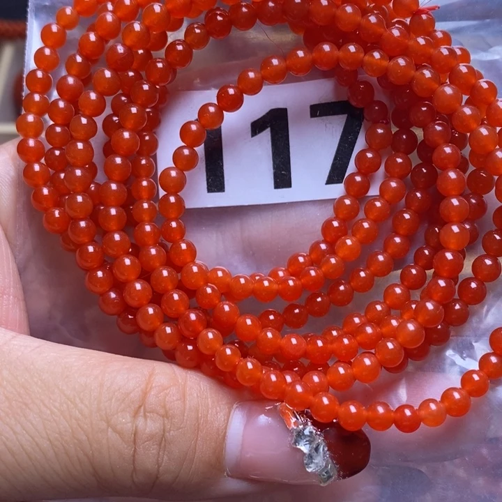 南红玛瑙手链未镶嵌涛*