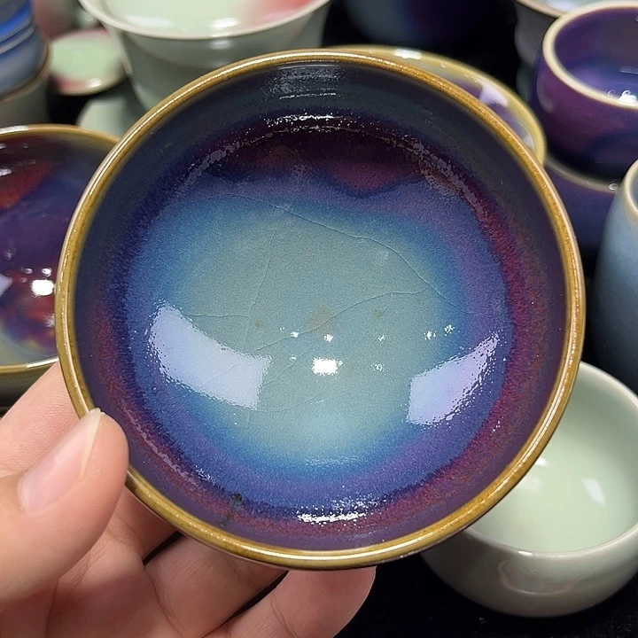 摆件陶钧窑茶器钧窑茶器