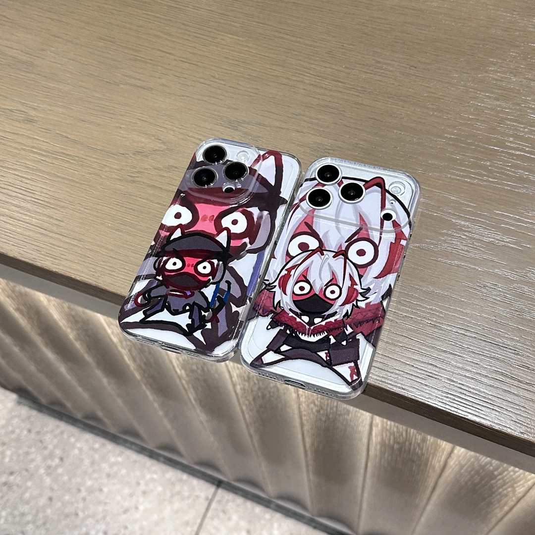 三角洲露娜麦晓雯手机壳适用苹果17p/16pro小米华为15透明全包