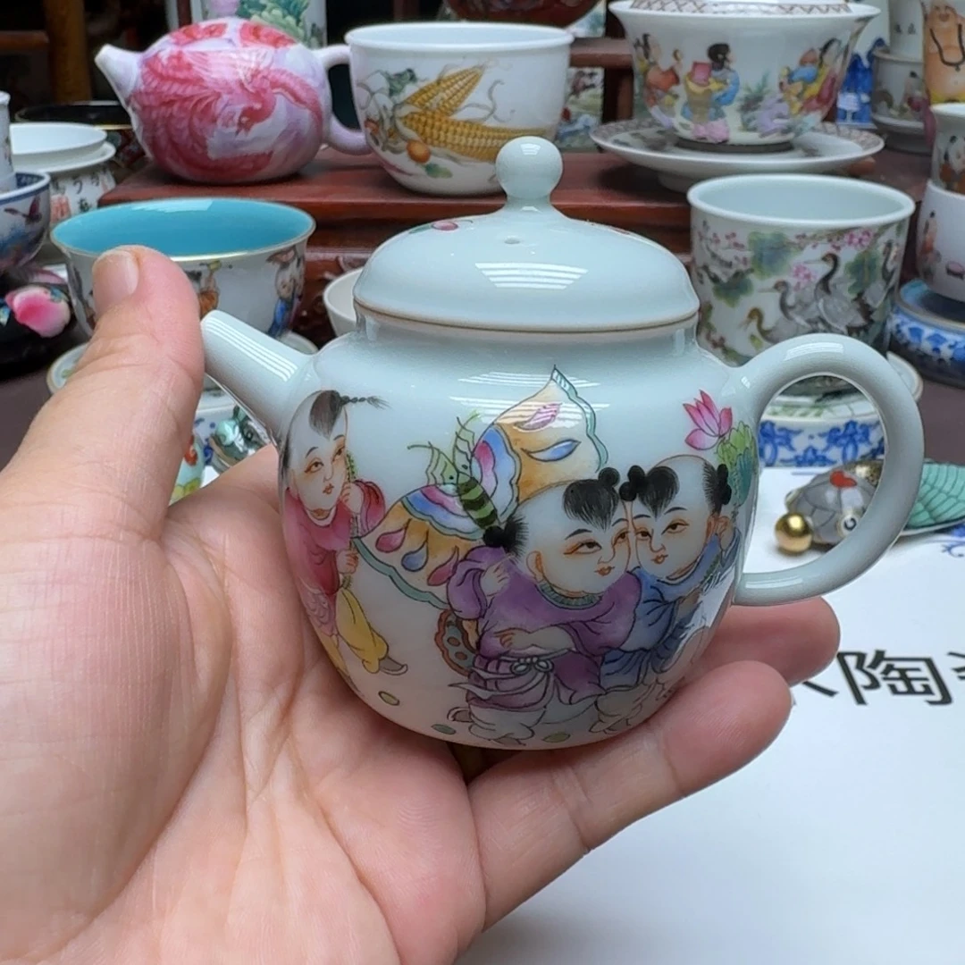 景德镇手工手绘展示