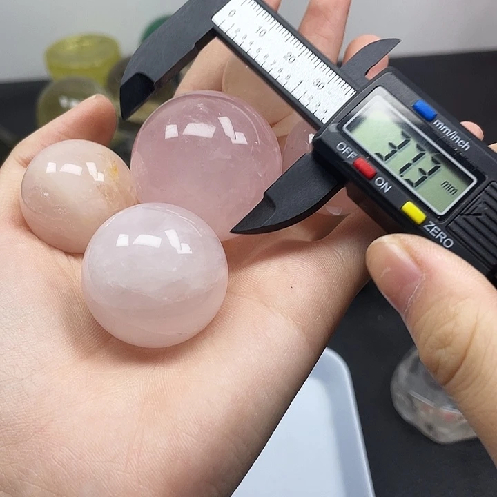 芙蓉石珠宝半成品未镶嵌358水晶石