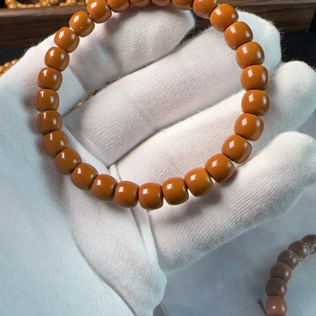 成****橄榄核手串老挝核尖单圈8.0mm全品