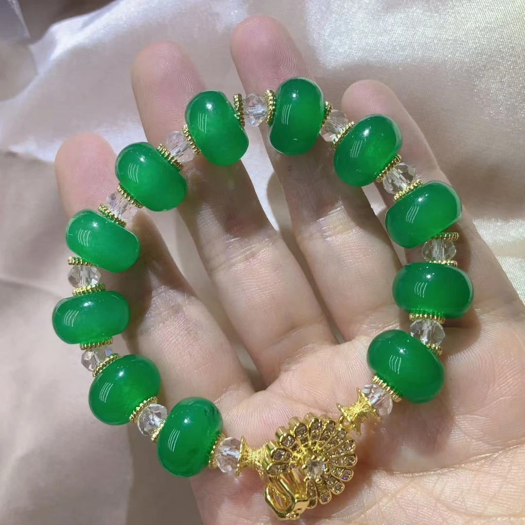合金手链 5211绿色手链