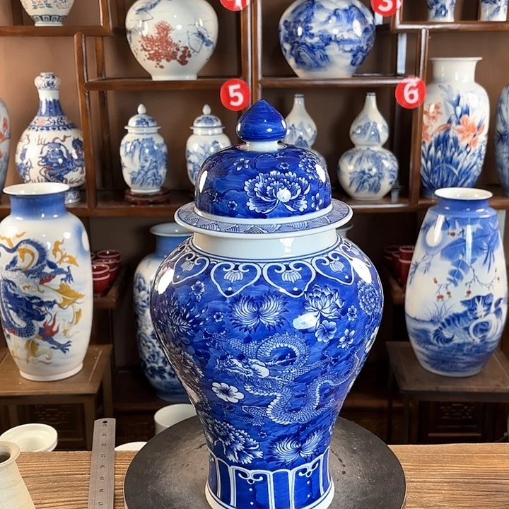 瓷片小***9景德镇陶瓷手绘