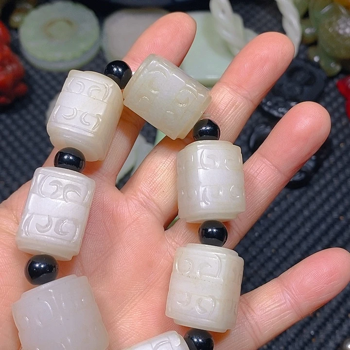 吊坠白玉菩提精选