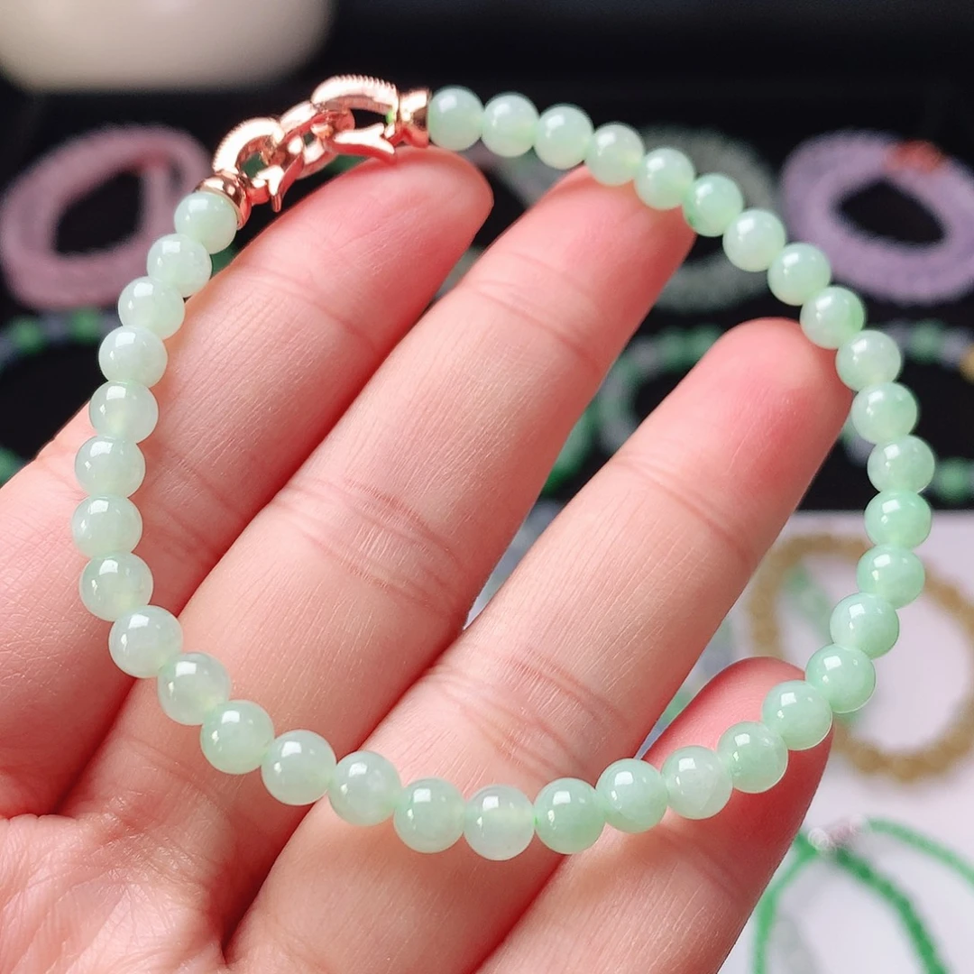 翡翠未镶嵌手链翡翠