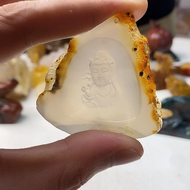 玛瑙/玉髓未镶嵌颈饰