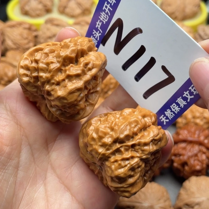 把件文玩核桃蛙蛙38尺