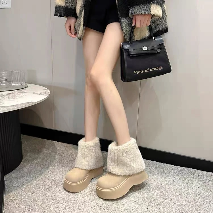 网红雪地靴女款冬季