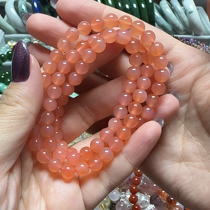 南红玛瑙未镶嵌手串