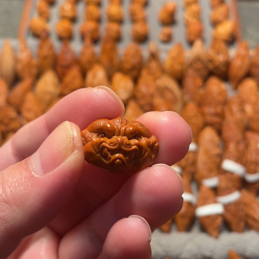 手串/手链橄榄核吞金兽顶珠