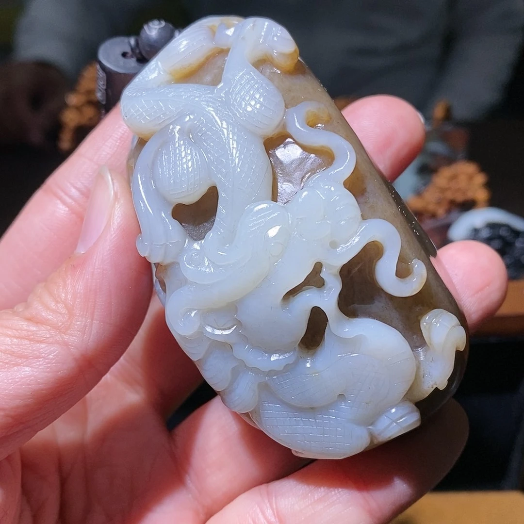 和田玉挂件未镶嵌