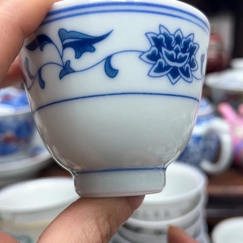 杯子景德镇陶瓷主人杯