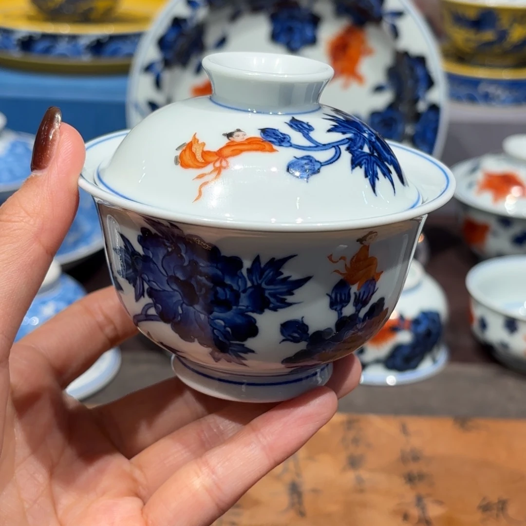 手工手绘陶瓷茶具