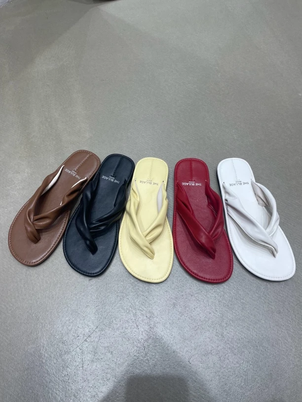 法式人字拖鞋女平底外穿凉拖鞋