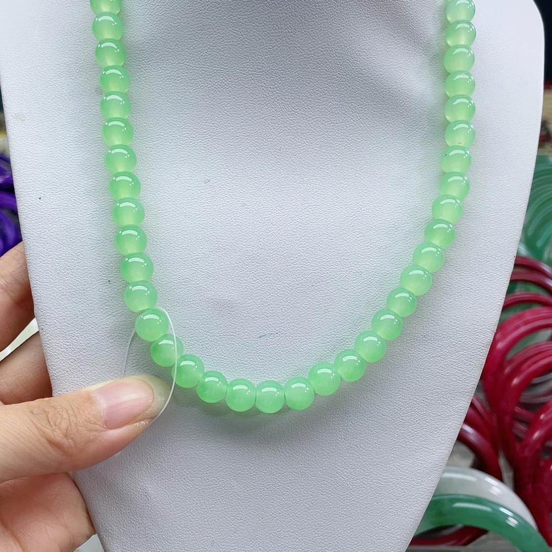 石英质玉颈饰未镶嵌